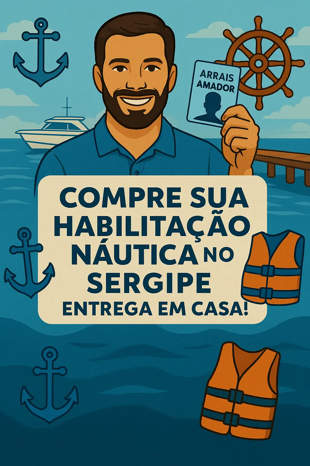 Comprar Arrais Amador Sergipe